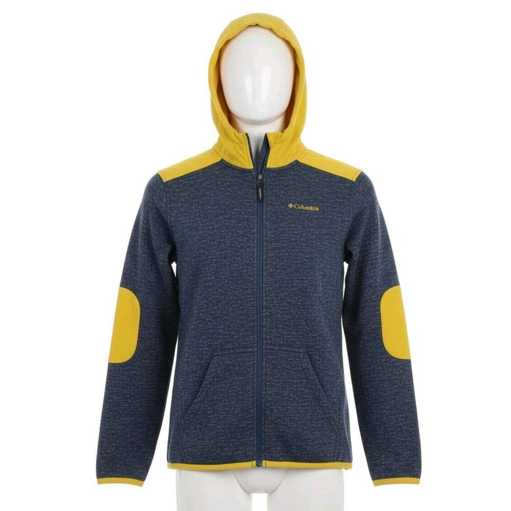 Columbia Zip Up Better Sweater Hooded Kid's Large (14/16)